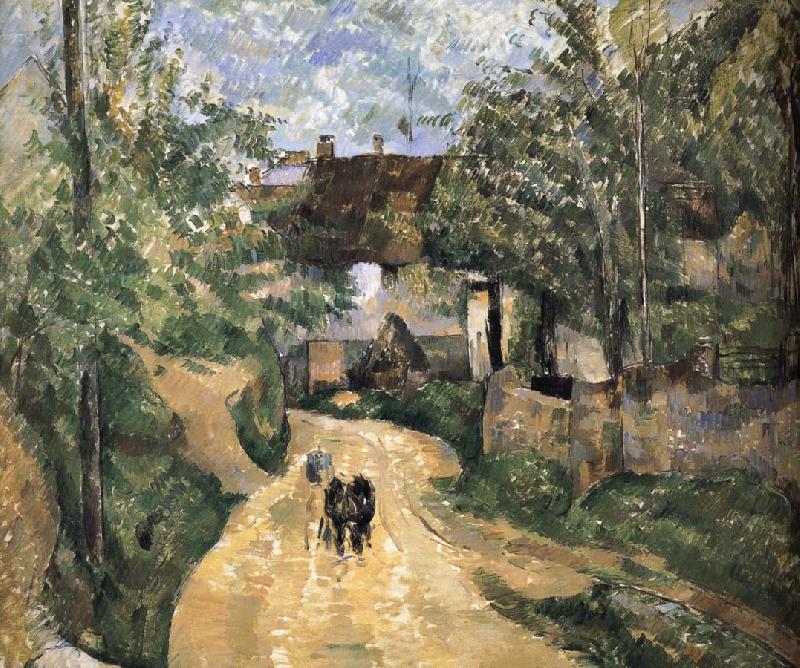 Paul Cezanne corner oil painting image